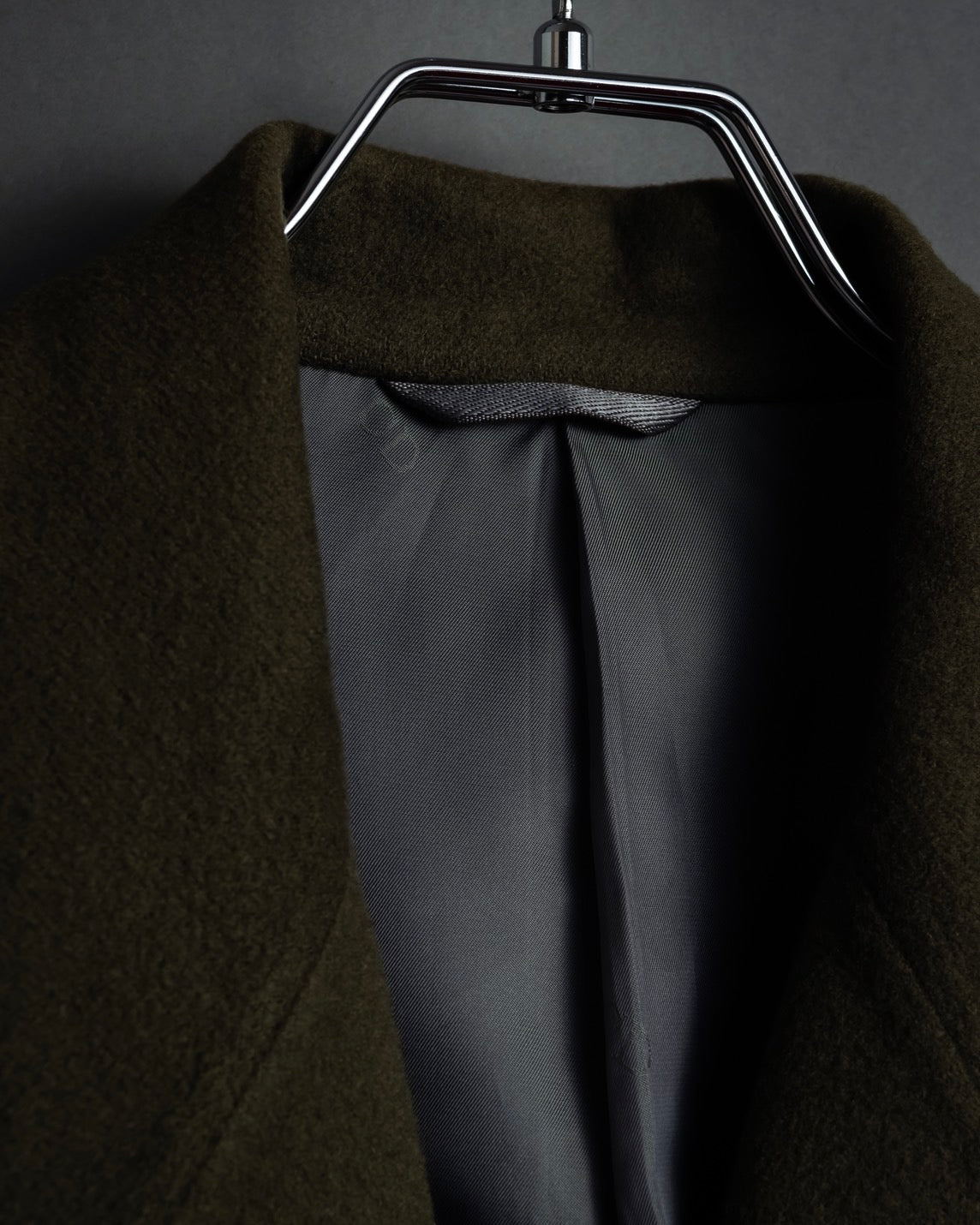 "Christian Dior" Single-breasted 100% cashmere chester coat