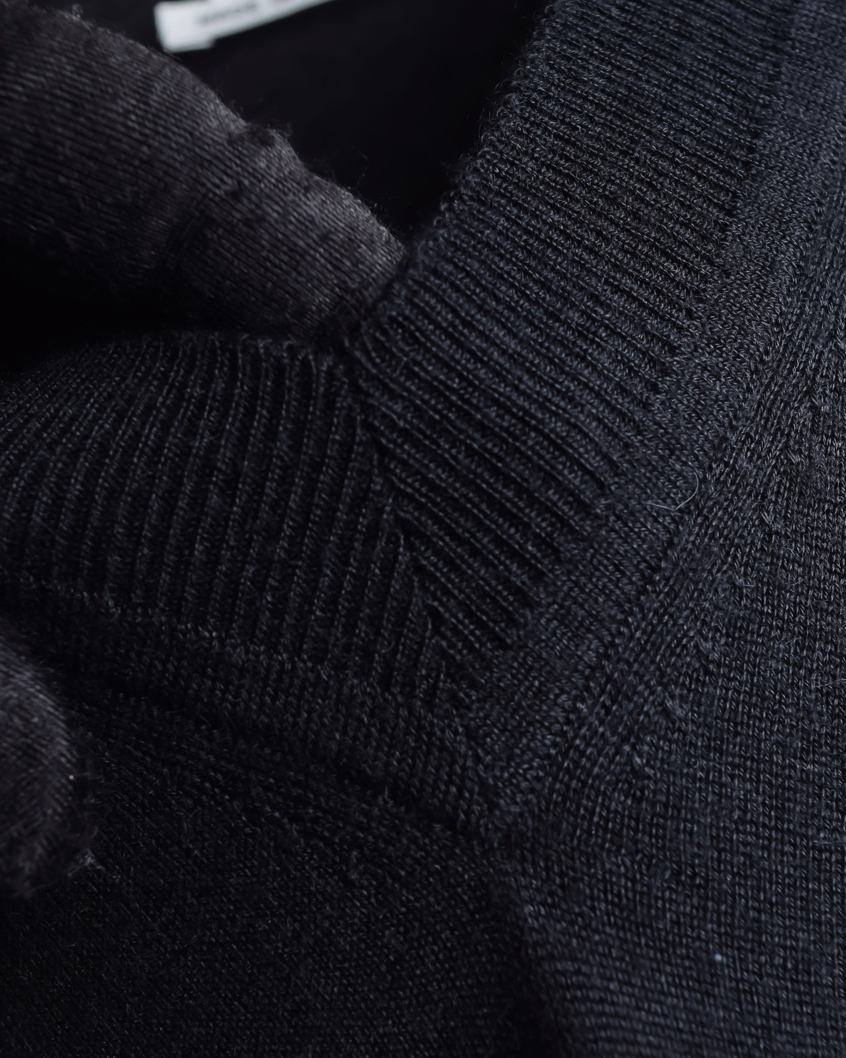 "HERMES" Cashmere silk blend V-neck knit