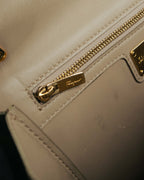 -SPECIAL- “Salvatore Ferragamo” 2015-2017 Vara studded chain shoulder bag