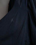 "COMME des GARCONS" 99SS sheer drape docking detail tailored jacket