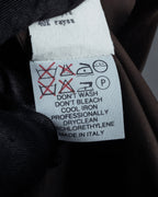 "FENDI" Velvet switching design herringbone set up