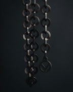 "VALENTINO GARAVANI" 2010’s dark romantic statement necklace＆belt