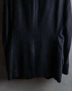 "PAUL SMITH" Satin-switched striped tailored jacket