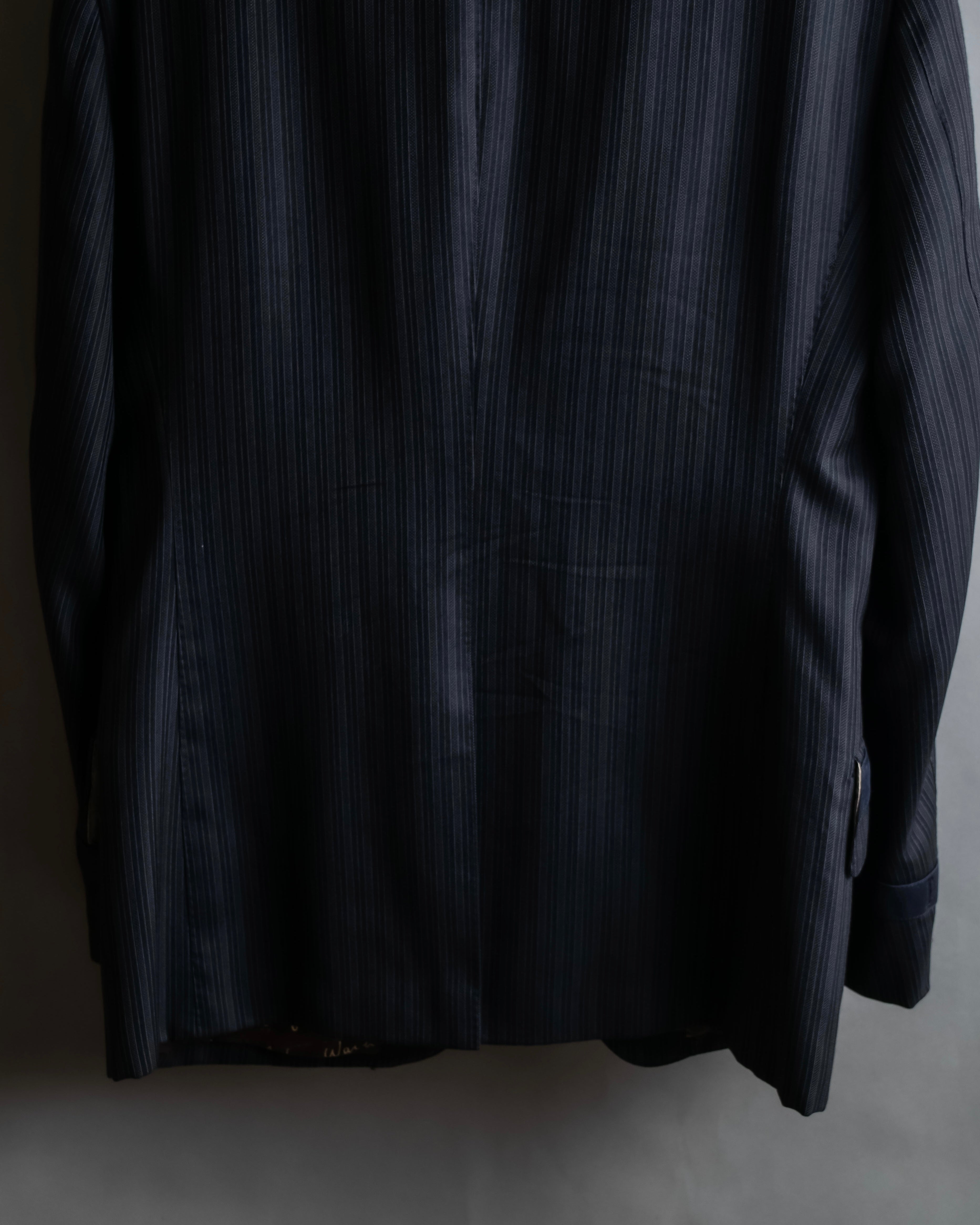 "PAUL SMITH" Satin-switched striped tailored jacket