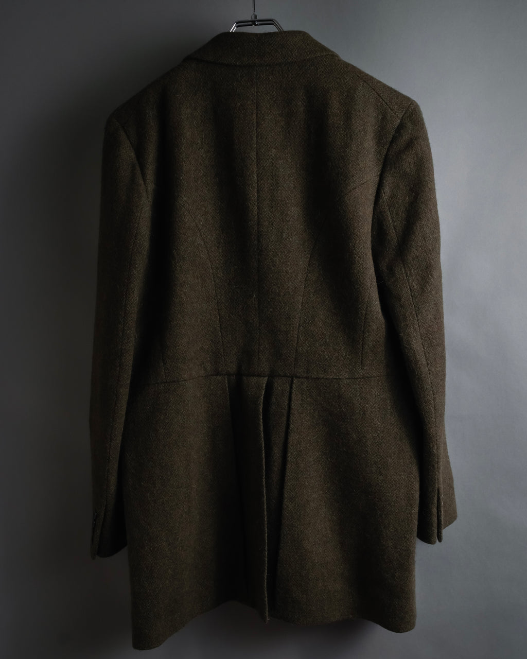 "Polo Ralph Lauren" Alpaca-blend long tailored jacket