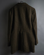 "Polo Ralph Lauren" Alpaca-blend long tailored jacket