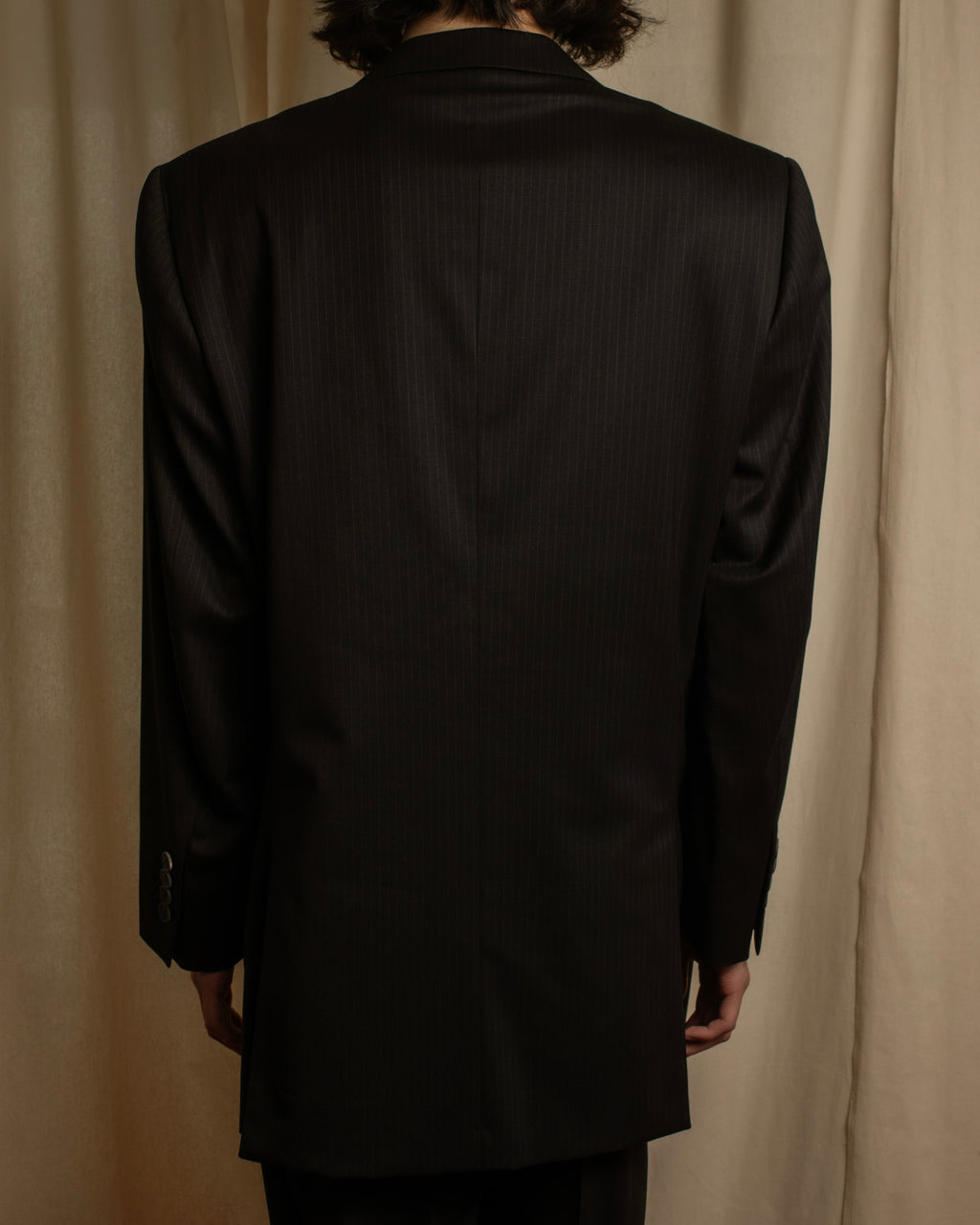 "GUCCI" 90's Elegant suiting pinstripe set up