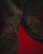 -SPECIAL- “HERMÈS” 1998-2003 Suede square toe chukka boots