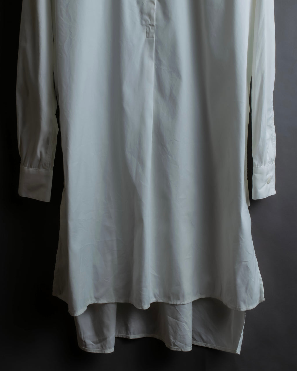 "PRADA" Oversized A-line silhouette long shirt