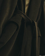 “Max Mara” 00’s Belted angora blend long coat