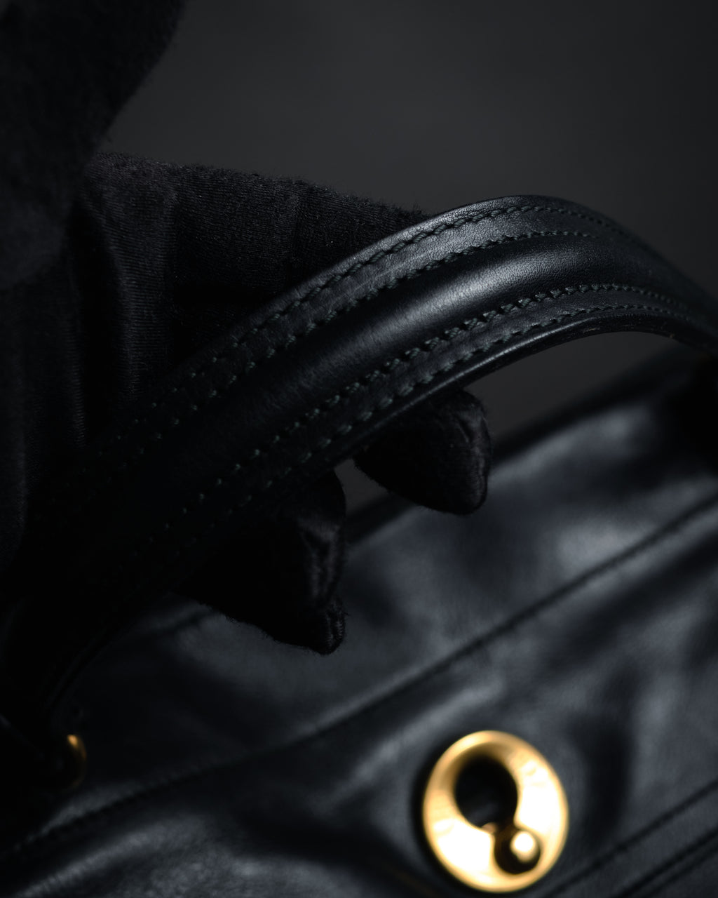 –SPECIAL– “Yves Saint Laurent rive gauche” 08-12 Structured leather muse two bag