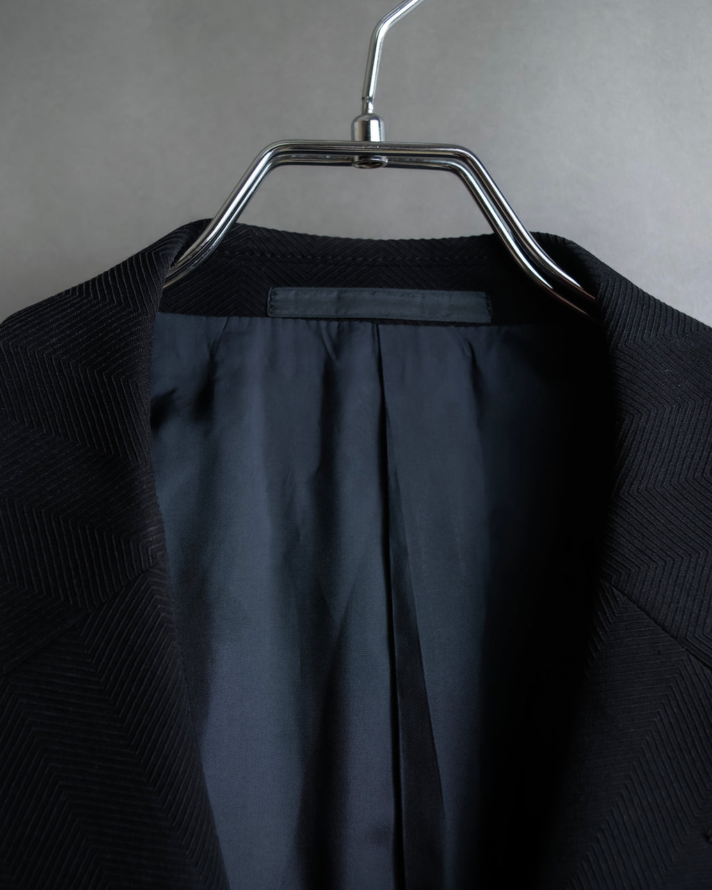 "ARMANI COLLEZIONI" Herringbone weave classical detail set up