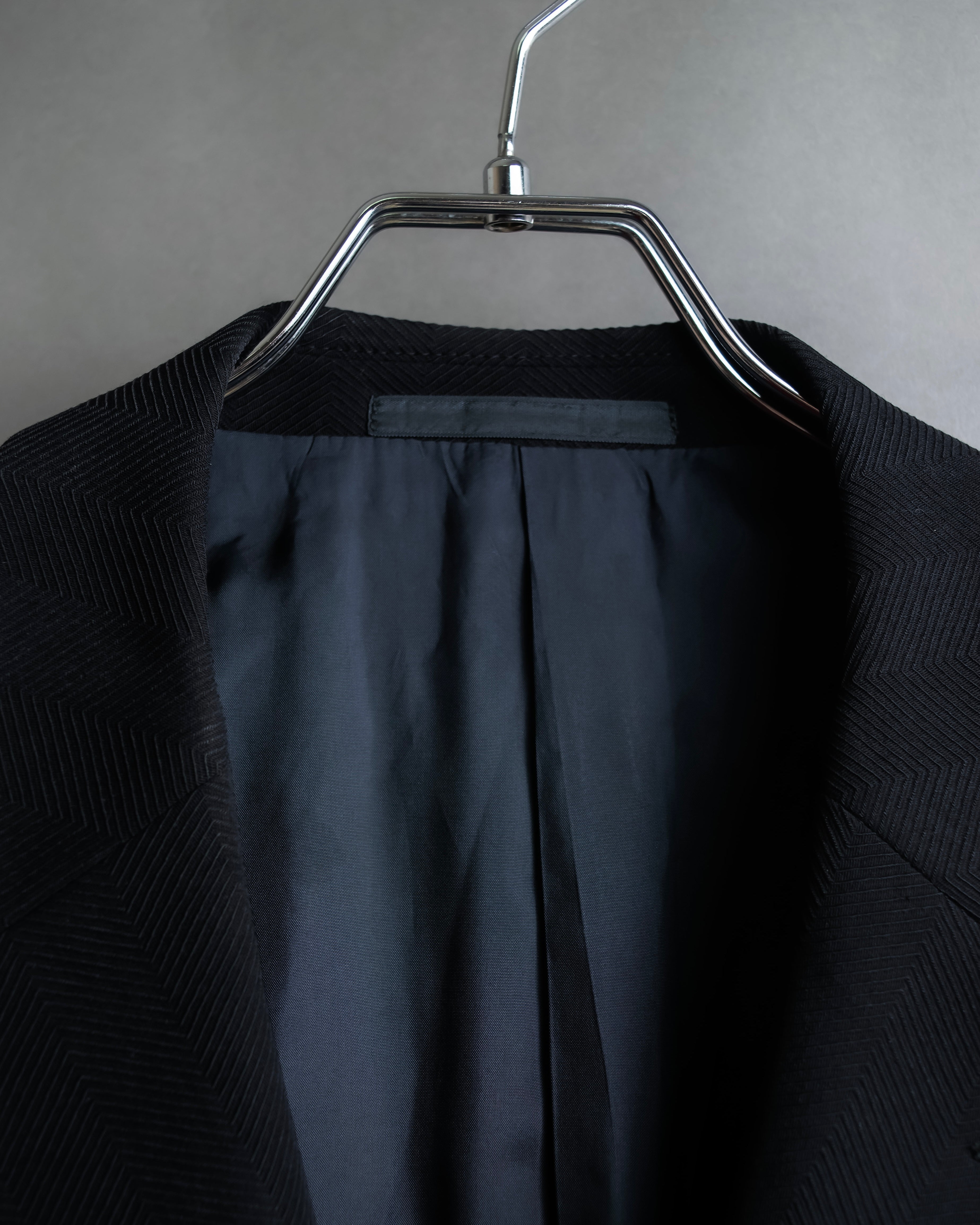 "ARMANI COLLEZIONI" Herringbone weave classical detail set up