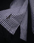 “Yves Saint Laurent” 2000’s Striped homewear set-up