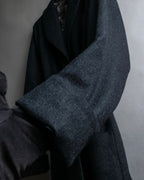 "ETRO" Shawl collar belted mid-length coat