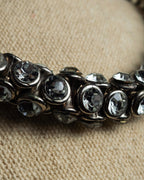 "DRIES VAN NOTTEN" 2022's Double crystal detail magnetic choker