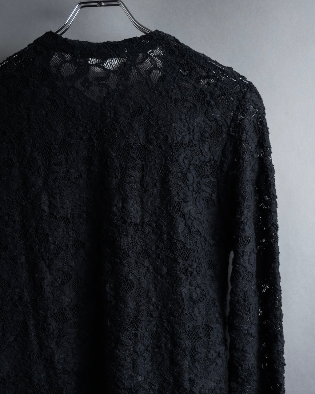 "COMME des GARCONS" 20SS Floral motif lace pullover