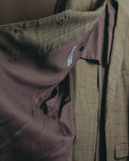 "Pierre Balmain" 80's-90's Windowpane check wool blazer