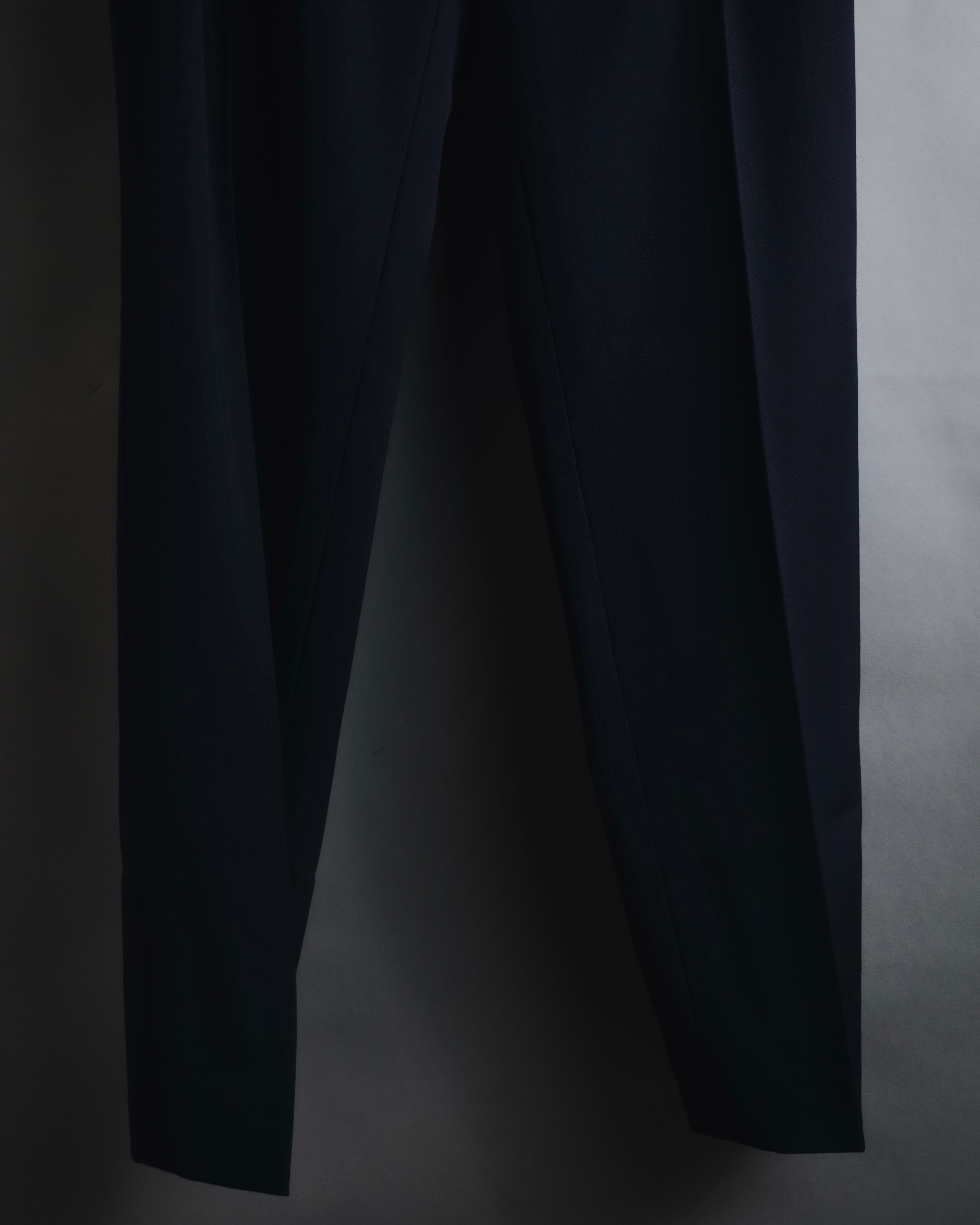 "JIL SANDER" 90’s pure new wool minimalist slacks