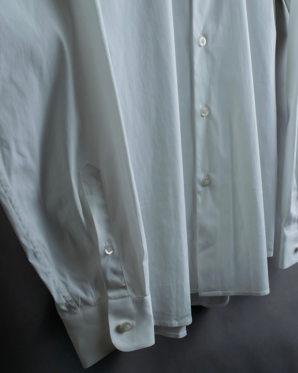 “PRADA” Short pointed collar dress shirt