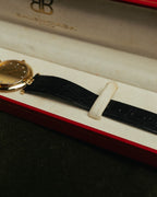 -SPECIAL- “Balenciaga” 80’s-90’s Gold tone round watch