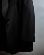 "CHRISTIAN DIOR MONSIEUR" Classical tailored Zegna base satin tuxedo set up