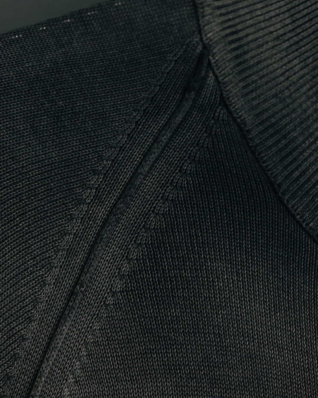 "PRADA" 90's-00's Minimal cotton zip cardigan