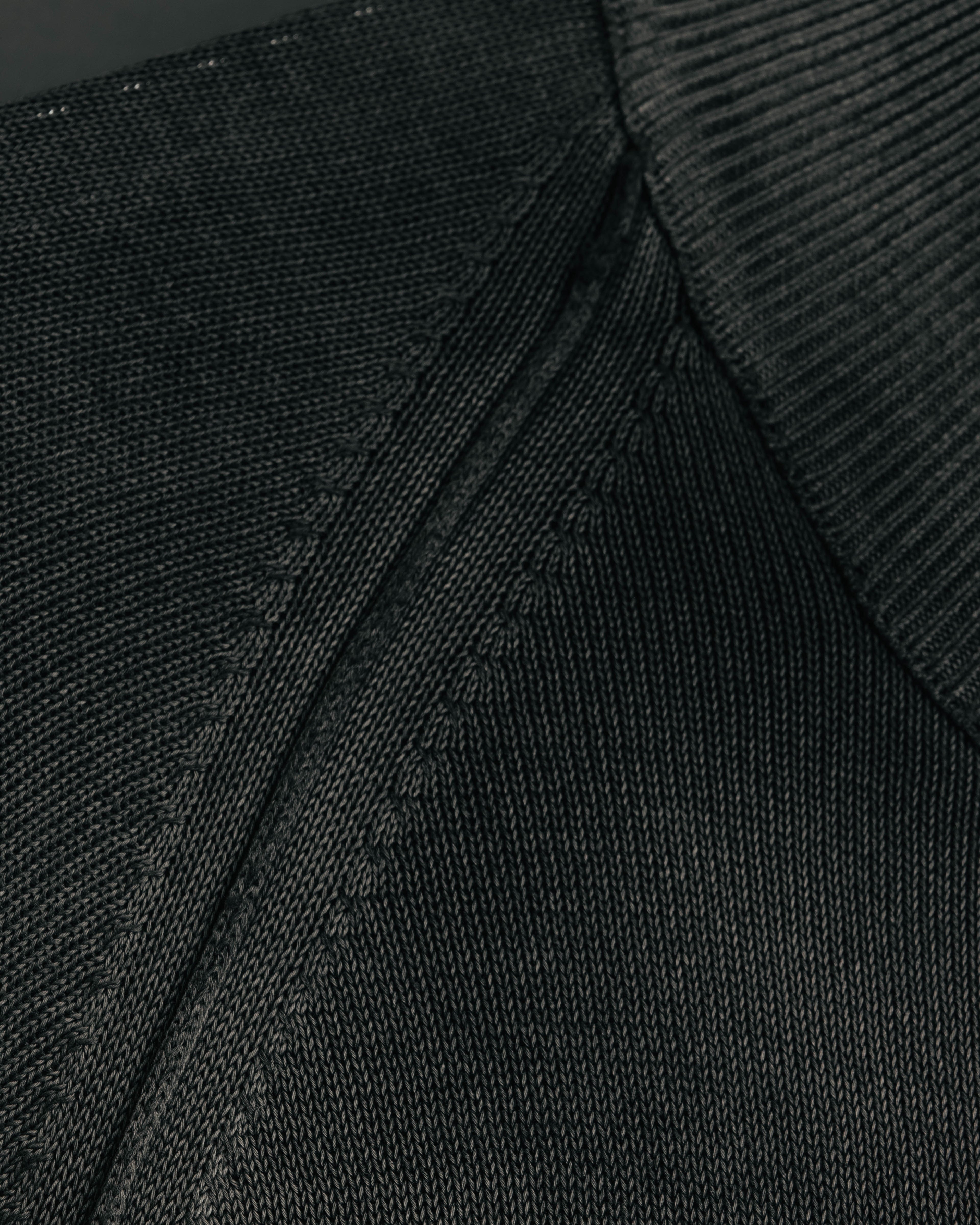"PRADA" 90's-00's Minimal cotton zip cardigan