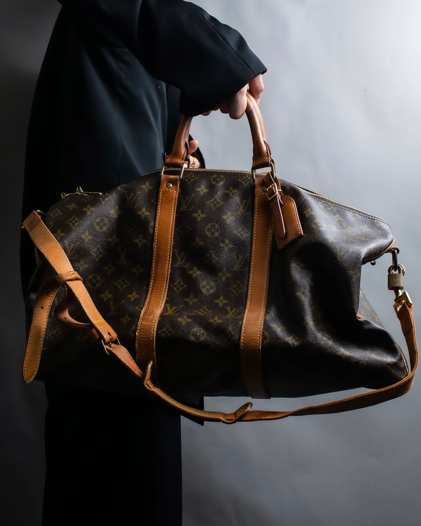 "LOUIS VUITTON" Keepall 50 monogram pattern boston bag