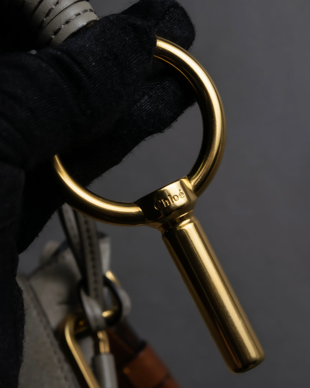 "Chloe" LEXA series 2way leather shoulder bag