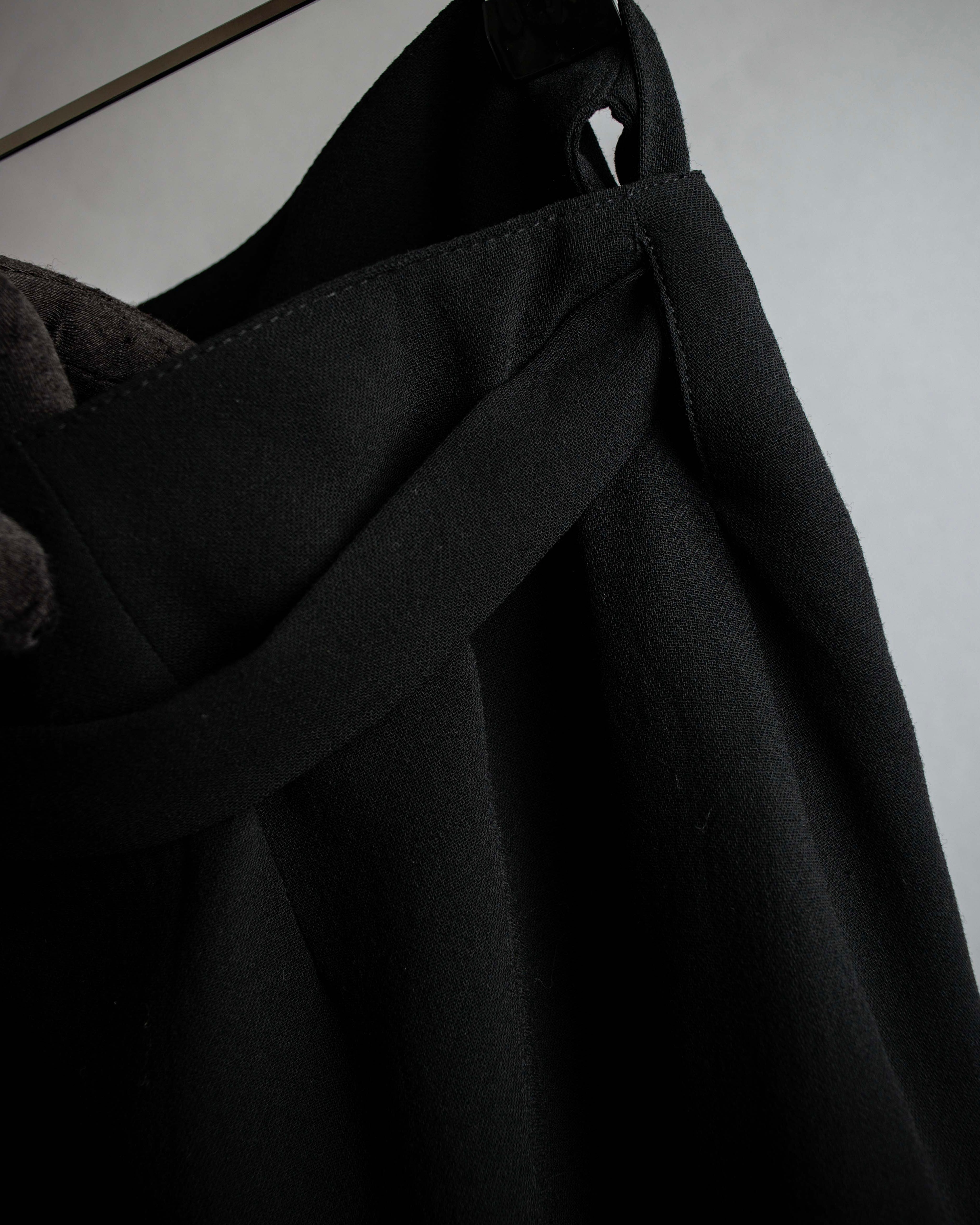 "Max Mara" Draping detail wrap skirt set up