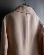 "JIL SANDER" Pink beige color spring coat