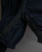 "JEAN PAUL GAULTIER MAILLE FEMME" Sheer shirring design design half pants