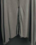 “Maison Martin Margiela” 2012SS line 4 oversized draped knit cardigan