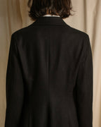 -SPECIAL- "CELINE" 1997-04's Michael Kors period minimal detail long chester coat