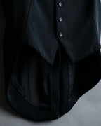 “Y‘s” Tail coat detailed vest