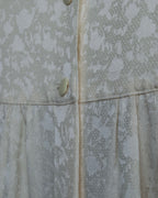 "Christian Dior" Shiny off-white shirt