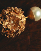 "Christian Dior" 2020's Floral double-sided stud earrings