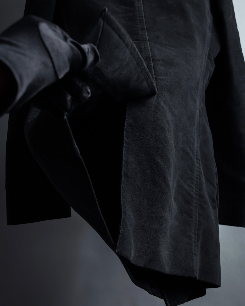 -SPECIAL- "GUCCI" 2007-2011's  High density cotton military detail mid-length coat