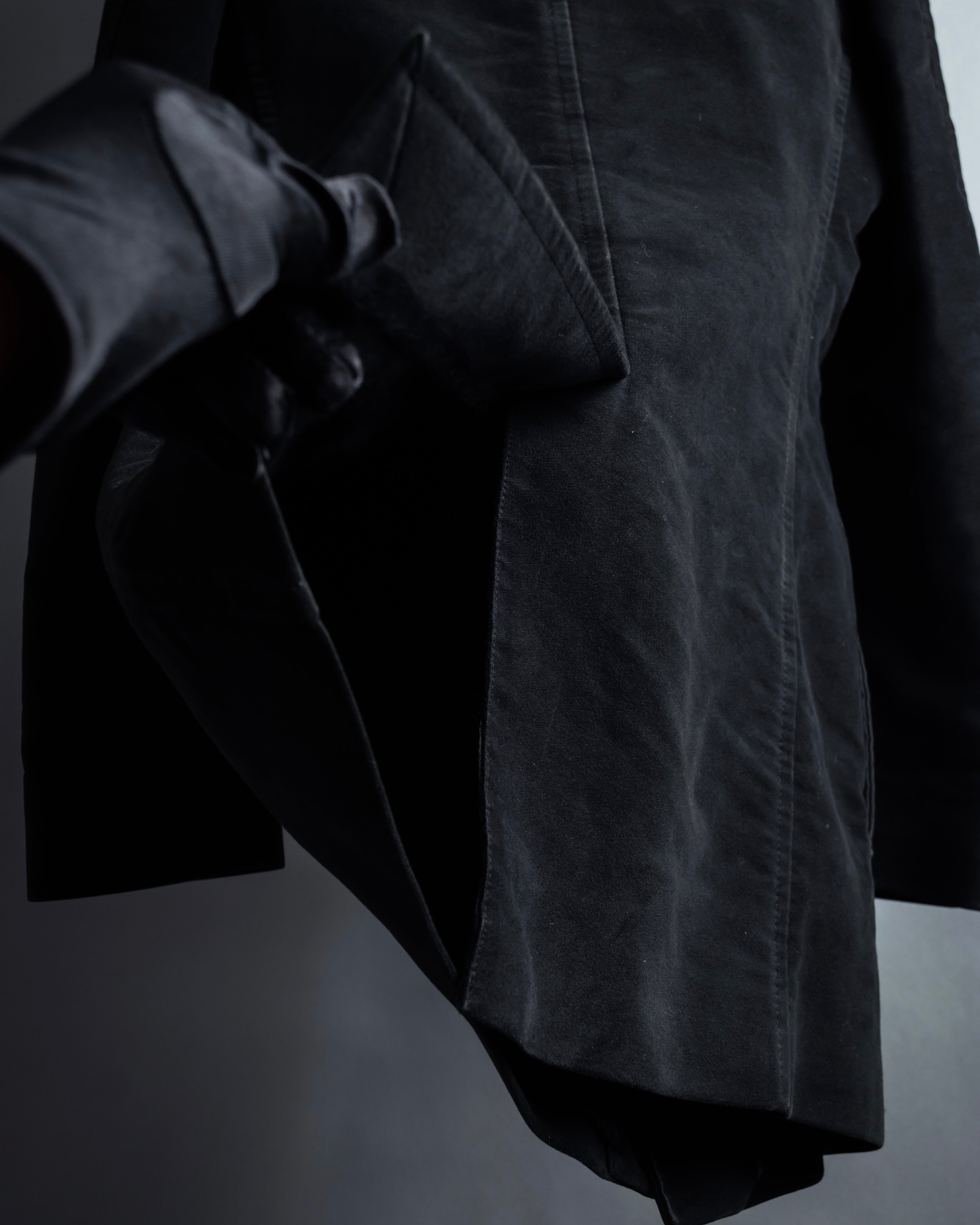 -SPECIAL- "GUCCI" 2007-2011's  High density cotton military detail mid-length coat