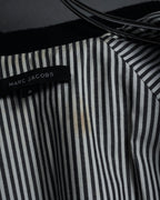 "Marc Jacobs" A soft flowing flared silhouette long coat