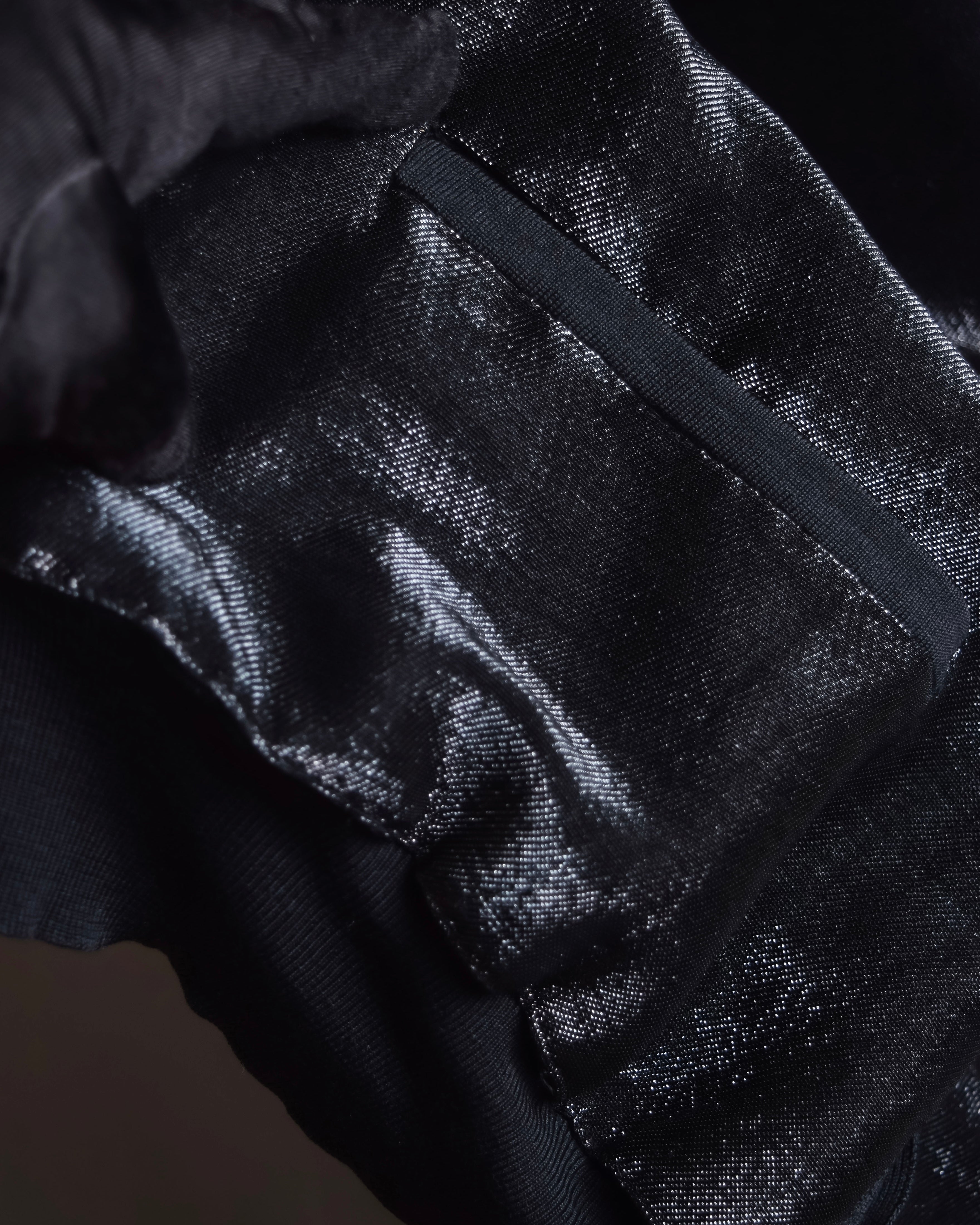 "JIL SANDER" Glitter jacquard V-neck cardigan