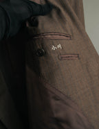 "BURBERRY LONDON" 00's-10's Classic striped double-breasted wool suit