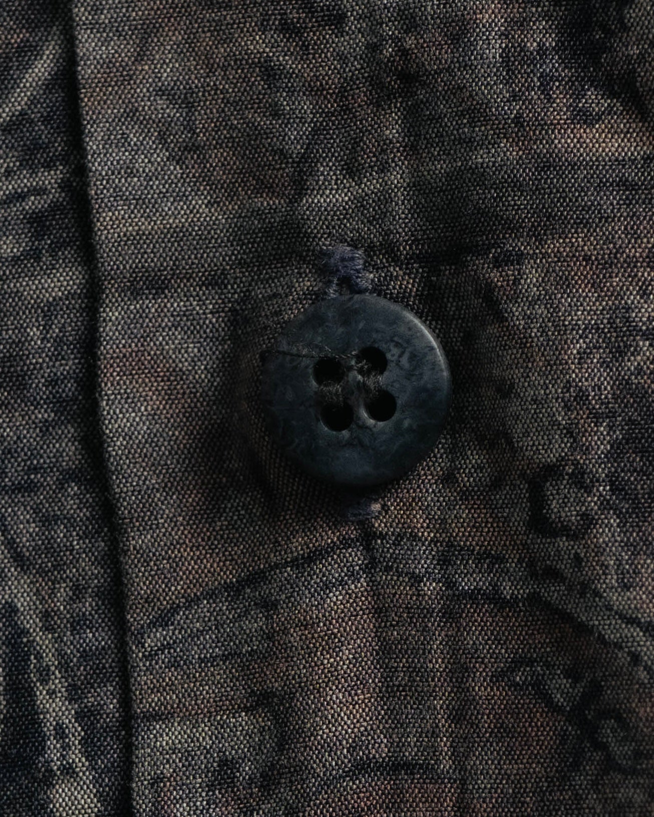 "Christian Dior" 80's-90's Draped rayon patterned shirt