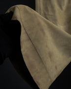 "GUCCI" Sand beige suede set up