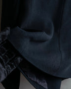 "BURBERRYS" Short length concealed tailored jacket