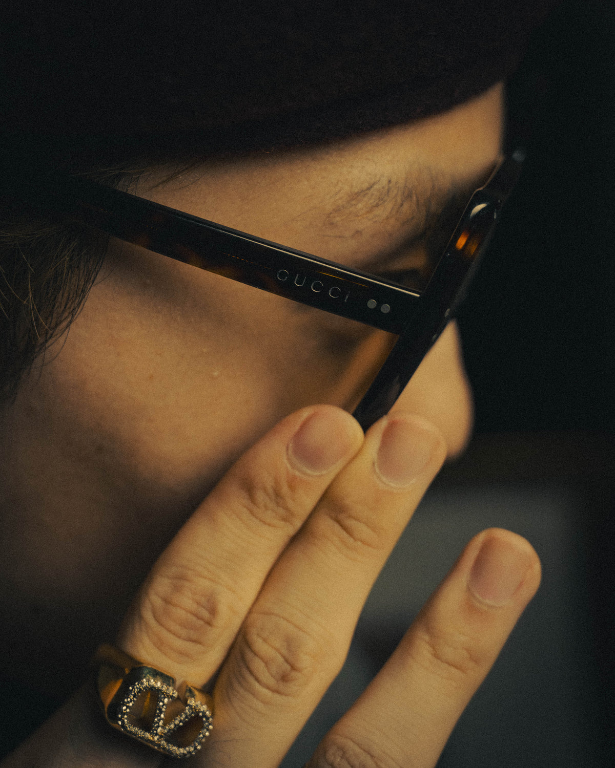 –SPECIAL– "GUCCI" 10's Retro oversized butterfly sunglasses