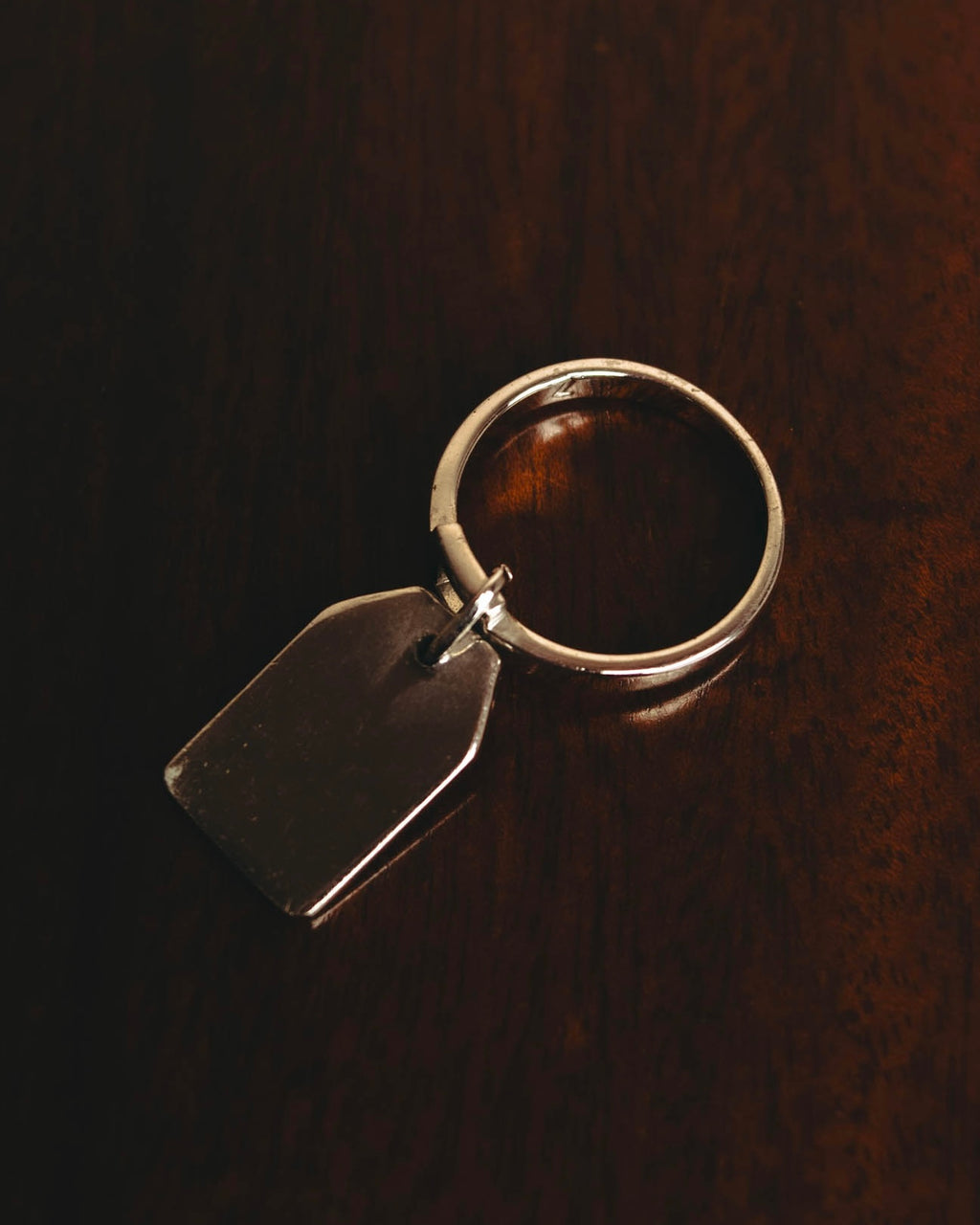 "Christian Dior" Cream enamel key ring