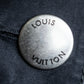 "LOUIS VUITTON" Metal button detailing belted trench coat