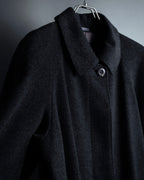 -SPECIAL- "BURBERRYS" 80's-90's Raglan line detail stand collar coat